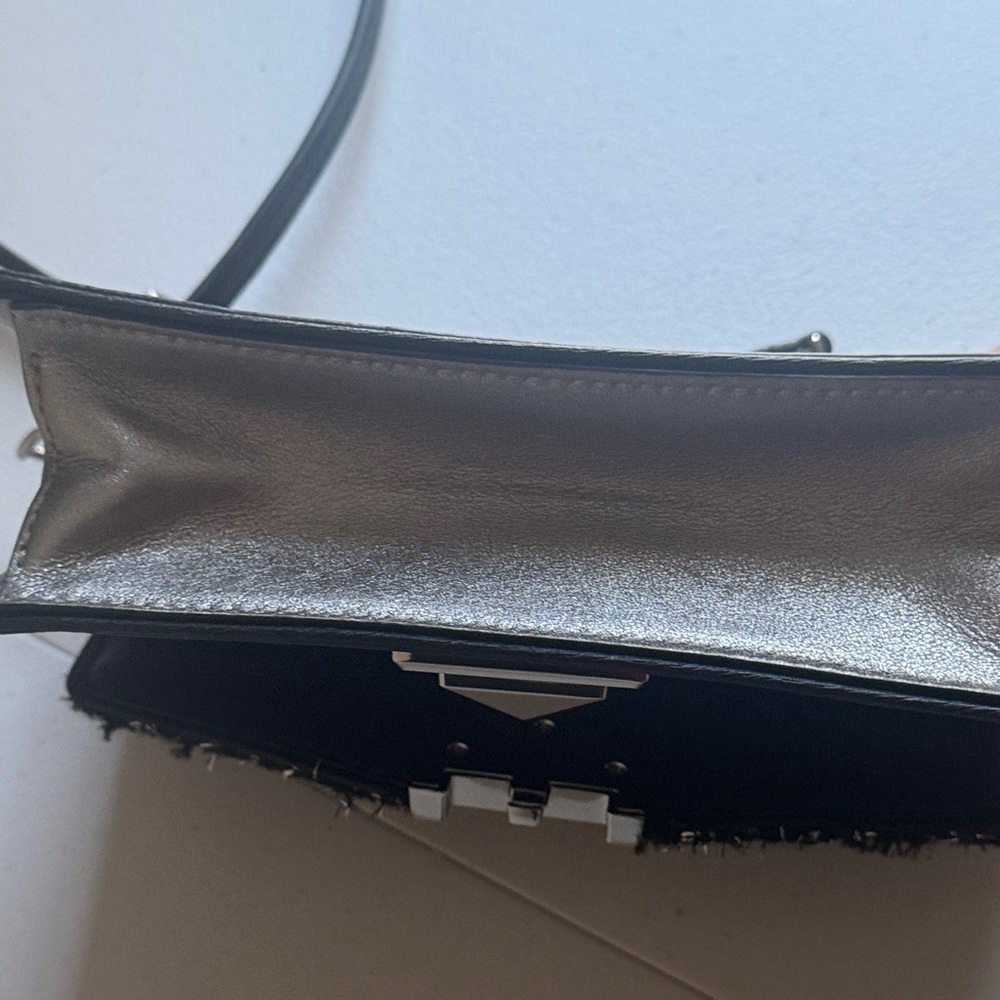 Kate Spade Black and Silver Crossbody Bag - Picture 7 of 9